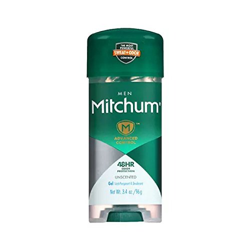 Mitchum Antitranspirante y Desodorante Avanzado para Hombres, Gel, Sin Fragancia, 3.4 Onzas, Paquete de 4 - imagen 3