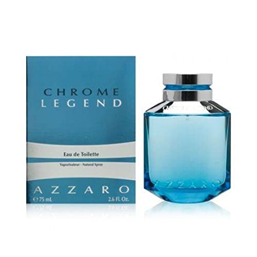 Azzaro Chrome Legend Eau De Toilette Spray para Hombre, 2.6 Fl Oz - imagen 1