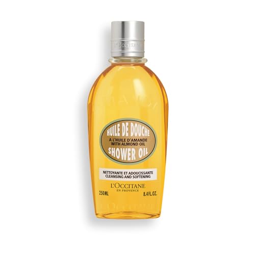 Aceite de Ducha Limpiador y Suavizante de Almendra L'OCCITANE, 8.40 fl oz - imagen 1