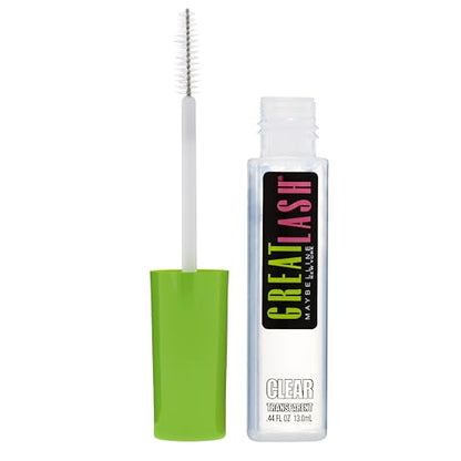 Máscara Transparente Maybelline Great Lash, Fórmula Acondicionadora para Pestañas y Cejas, Look Natural de Maquillaje de Ojos, 1 Unidad - imagen 1
