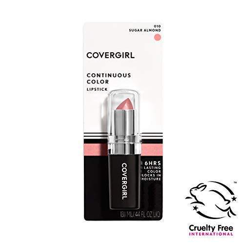 COVERGIRL Labial de Color Continuo Sugar Almond 010, 3.7 g (el empaque puede variar) - imagen 1