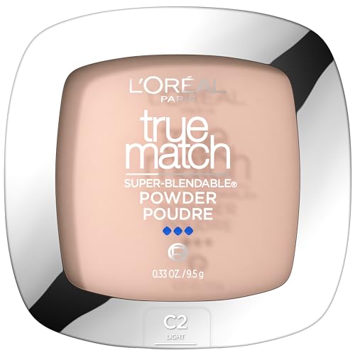 L'Oreal Paris True Match Polvo de Base Super Mezclable Sin Aceite, C2 Claro, 9.4 g, El Empaque Puede Variar - imagen 2