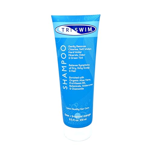 TRISWIM Chlorine Removal Shampoo 8.5oz | Removes Chlorine, Bromine, Hard Water Minerals & Saltwater| Hydrates & Restores Hair | Safe for Color-Treated - imagen 3