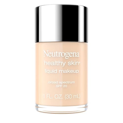 Base líquida Neutrogena Healthy Skin con protector solar de amplio espectro SPF 20, cobertura media, ligera, con Pro-Vitamina B5, Buff 30, 1 fl. oz - imagen 3