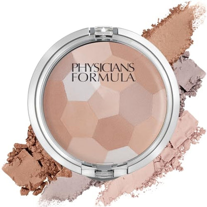 Polvo Fijador Multi-Cromático Physicians Formula, Polvo Compacto Translúcido, Cobertura Natural, Dermatológicamente y Clínicamente Probado - imagen 1