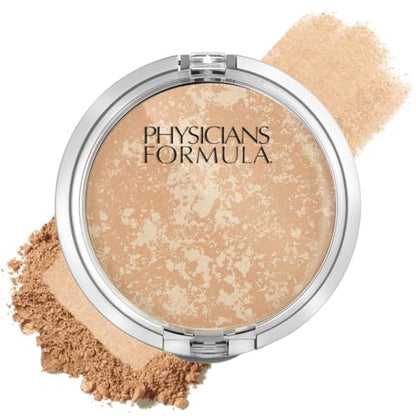 Polvo Facial Mineral Sin Talco Physicians Formula, Maquillaje Mineral de Cobertura Ligera para Piel Sensible – Buff Beige - imagen 1