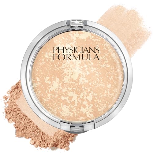 Polvo Facial Mineral Sin Talco Physicians Formula, Maquillaje Mineral de Cobertura Ligera para Piel Sensible – Translúcido - imagen 1