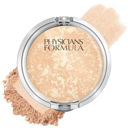 Polvo Facial Mineral Sin Talco Physicians Formula, Maquillaje Mineral de Cobertura Ligera para Piel Sensible – Translúcido - imagen 1