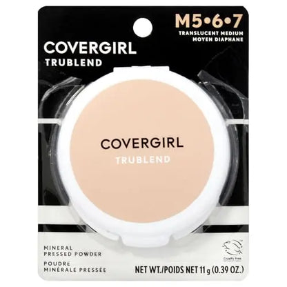 Polvo Compacto Covergirl Trublend, 004 Translucido Medio, 11 g (Paquete de 1) - imagen 2