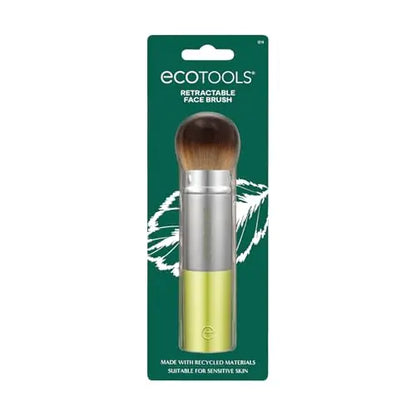 Brocha de Maquillaje Retráctil EcoTools, Kabuki para Base, Rubor, Bronceador y Polvo, Ideal para Viajes, Sintética y Libre de Crueldad, 1 Unidad - imagen 1