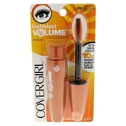 COVERGIRL Mascara Lash Blast Volume, Larga Duración, Resistente al Agua, Cruelty Free - Marrón Negro (Paquete de 1) - imagen 1