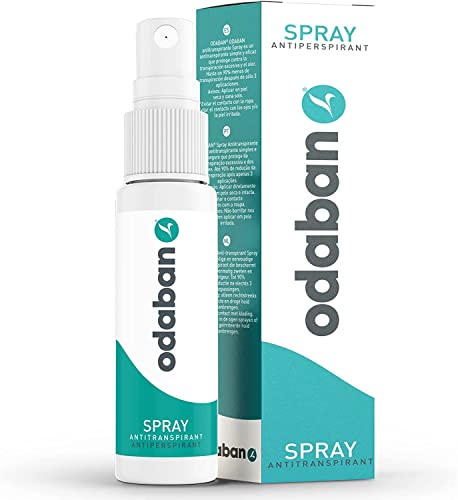 Spray Antitranspirante Odaban, Fuerza Clínica con Cloruro de Aluminio, Tratamiento para Hiperhidrosis, Sin Fragancia - imagen 4