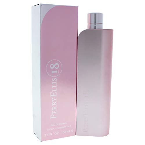 Perry Ellis 18 Eau De Parfum Spray para Mujeres - Fragancia Floral Frutal, Perfume Dulce y Fresco, 3.4 fl oz (100 mL) - imagen 1