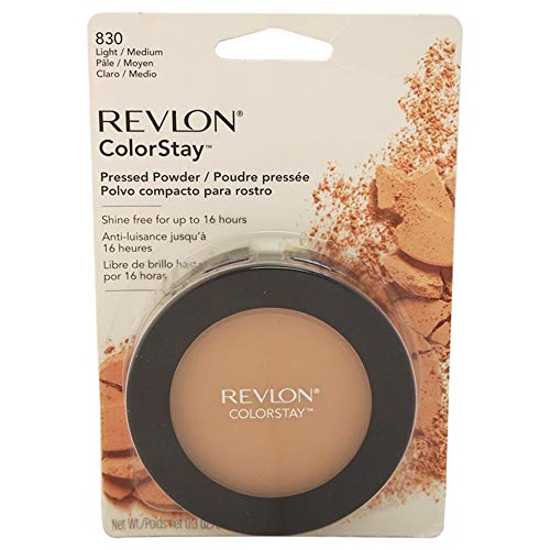 Polvo Compacto Revlon ColorStay para el Rostro, Larga Duración, Sin Fragancia, No Comedogénico, 830 Light Medium, 0.3 oz - imagen 1