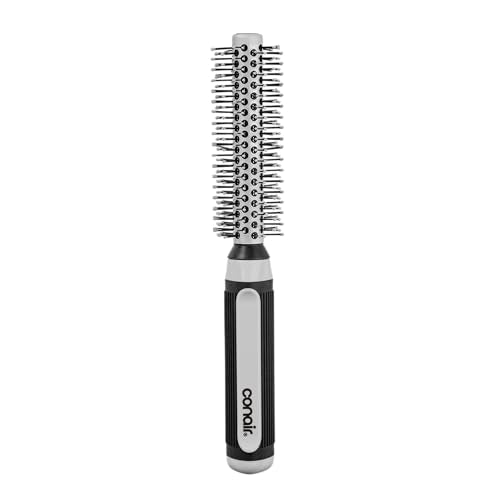 Cepillo Redondo de Metal Conair Grip & Style, Cepillo de Nylon para Estilo de Secado, Ideal para Cabello Corto, Color Puede Variar - imagen 3