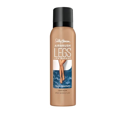 Sally Hansen Airbrush Legs® Maquillaje en Spray para Piernas, Brillo Suave, Aplicación Fácil, Acabado Impecable, Resistente al Agua y Transferencia - imagen 3