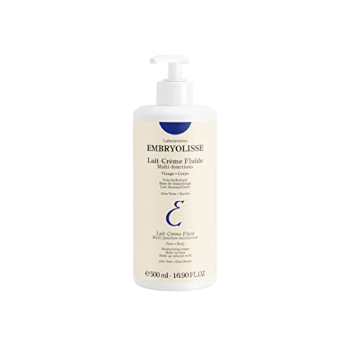 Crema Facial y Corporal Embryolisse Lait-Crème Fluid+, Hidratante Multiuso Ligero con Manteca de Karité y Aloe Vera, Rápida Absorción, Para Todo Tipo - imagen 3