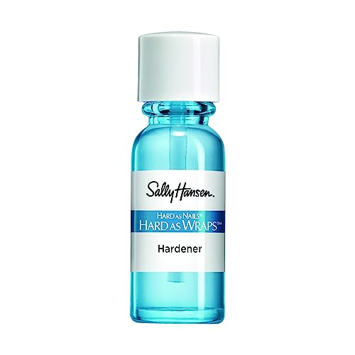 Sally Hansen Hard As Nails® Hard As Wraps™, Endurecedor de Uñas Transparente, 13 ml, Esmalte Fortalecedor, Brillante y Protector - imagen 1