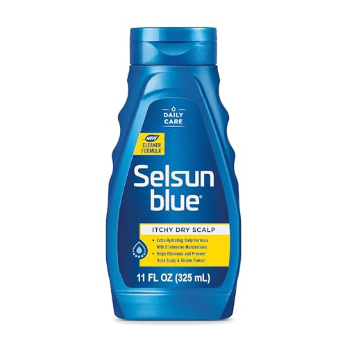 Champú Anticaspa Selsun Blue para Cuero Cabelludo Seco y Picazón, 11 fl. oz., Fórmula Extra Hidratante, 1% de Piritiona de Zinc - imagen 1