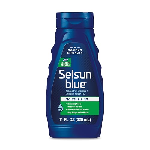 Champú Anticaspa Hidratante Selsun Blue, Tratamiento para el Cuero Cabelludo de Máxima Potencia con Sulfuro de Selenio, 11 fl. oz. - imagen 2