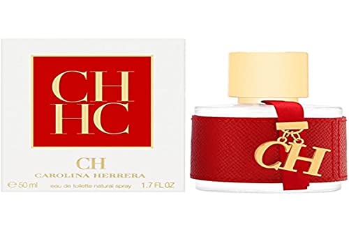 Carolina Herrera Ch Fragancia para Mujeres - Eau de Toilette 1.7 Oz - Aroma Floral Ambarino con Notas de Bergamota, Naranja, Pomelo y Melón - imagen 1