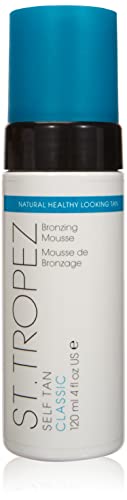 St.Tropez Mousse Autobronceadora Clásica para un Bronceado Natural, Sin Rayas, Tono Dorado, 4 Fl Oz - imagen 4
