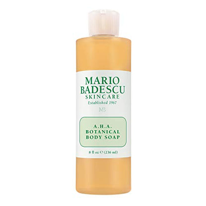 Gel de Ducha Botánico AHA de Mario Badescu, Limpiador Hidratante y Exfoliante Suave con Ácido Glicólico y Enzimas Frutales, 8 Fl Oz - imagen 2