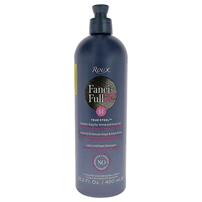 Roux Fanci-Full Rinse Color de Cabello Instantáneo - 41 True Steel Unisex 15.2 oz - imagen 4