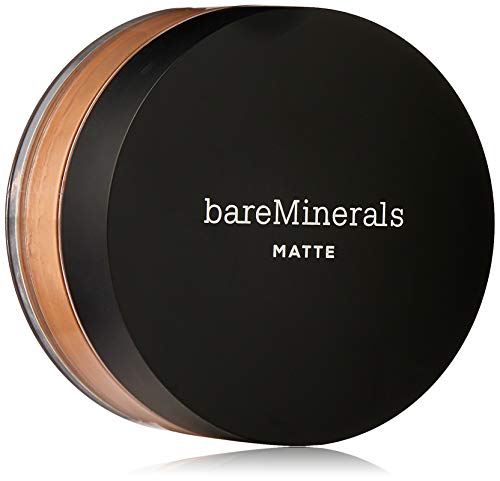 Base Mineral Suelta Mate Original SPF 15, 22 Tan Cálido, Vegana, Libre de Crueldad y Probada por Dermatólogos - imagen 4