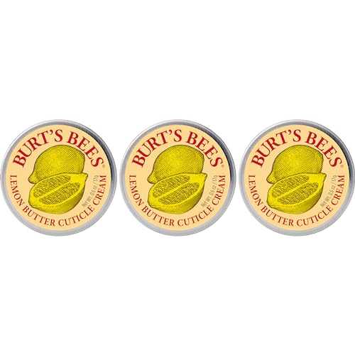 Crema para Cutículas Burt’s Bees de Mantequilla de Limón, 100% Natural, 3 Latas de 0.6 oz. - imagen 2