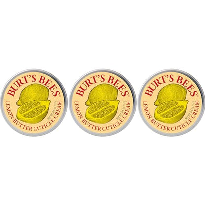 Crema para Cutículas Burt’s Bees de Mantequilla de Limón, 100% Natural, 3 Latas de 0.6 oz. - imagen 2