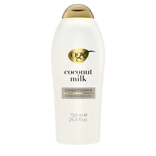 Acondicionador OGX Nourishing + Coconut Milk, Hidratante y Restaurador, Suaviza el Cabello Desde el r Uso, Libre de Parabenos y Sulfatos, 25.4 fl. oz - imagen 3