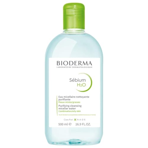 Bioderma - Sébium H2O - Agua Micelar Limpiadora y Desmaquillante - para Piel Mixta a Grasa - imagen 1