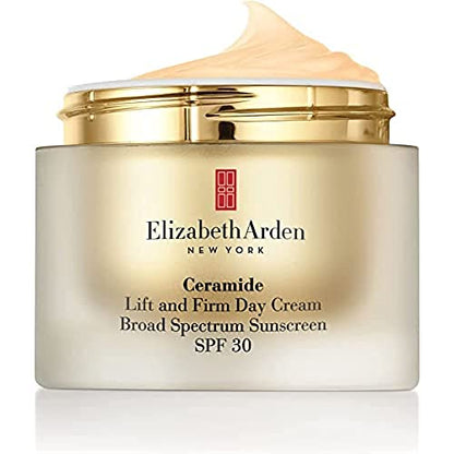 Crema Ceramida Elizabeth Arden, Hidratante Facial Reafirmante con Protector Solar de Amplio Espectro, SPF 30, 1.7 fl. oz - imagen 3