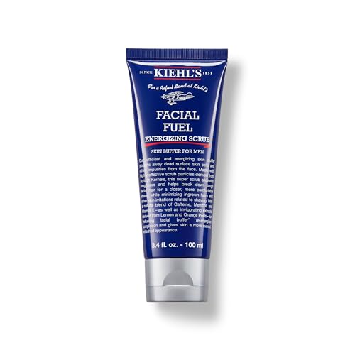 Kiehl's Facial Fuel Exfoliante para Hombre, Limpiador Facial, Suaviza la Piel y Elimina Piel Muerta, Suciedad y Aceite, con Cafeína, Mentol y - imagen 3