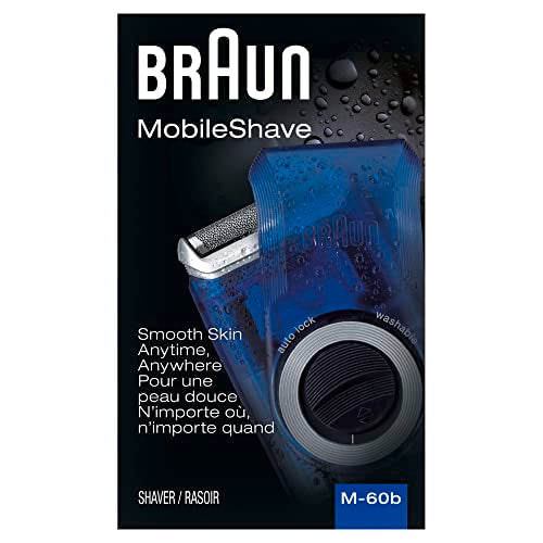 Afeitadora Eléctrica Braun para Hombre, M60b Afeitadora de Lámina Móvil, Lavable - imagen 2