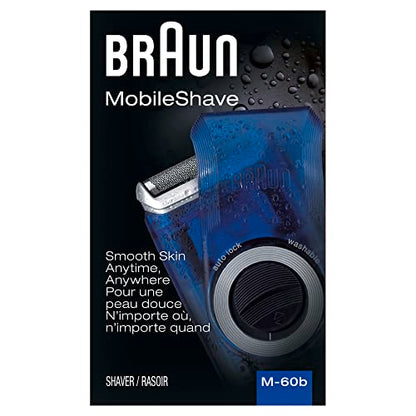 Afeitadora Eléctrica Braun para Hombre, M60b Afeitadora de Lámina Móvil, Lavable - imagen 4