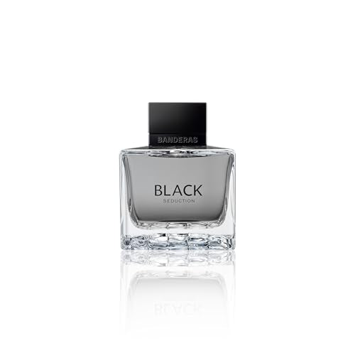 Antonio Banderas Seduction In Black Eau De Toilette Spray para Hombre, 3.4 Onzas - imagen 1