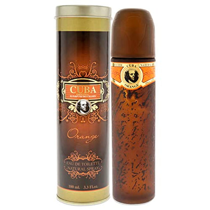 Cuba Orange de Cuba para Hombre Eau de Toilette Spray, 3.3 oz - imagen 3