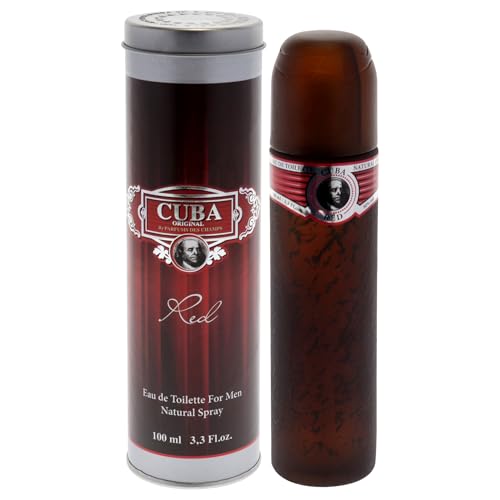 Cuba Red de Cuba para Hombre Eau de Toilette Spray, 3.3 Fl Oz - imagen 1