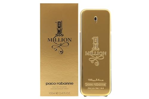 Paco Rabanne 1 Million para Hombre - Agua de Colonia Clásica - Fragancia Limpia y Sexy con Notas de Cuero y Menta - Botella Elegante - 3.4 oz EDT - imagen 4