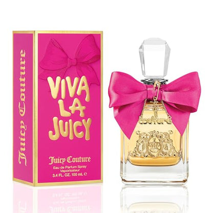 Juicy Couture Viva La Juicy Eau De Parfum para Mujer, Perfume Floral y Dulce con Notas de Mandarina, Gardenia y Caramelo, Spray EDP, Regalo para Ella - imagen 1