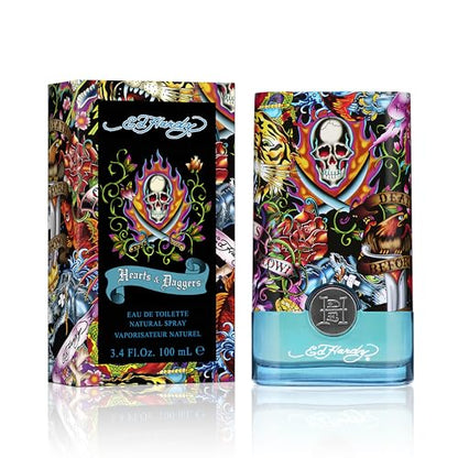 ED HARDY Perfume para Hombre, Hearts & Daggers, Eau De Toilette, 3.4 fl oz - imagen 2