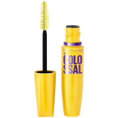 Máscara de Maquillaje Maybelline Volum' Express Colossal Lavable, Voluminizadora, Glam Black, 1 Cuenta - imagen 1