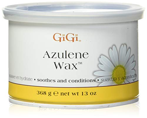 Cera Depilatoria GiGi Azulene Soft Wax - Cera Suave para Cuerpo Completo, Piel Normal, 13 oz, 1 Paquete - imagen 3