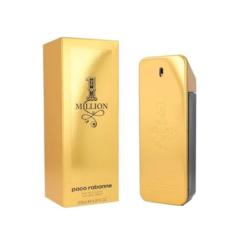 Rabanne 1 Million Eau de Toilette - Fragancia de diseñador duradera para hombres con mandarina, canela y ámbar - Perfume de lujo en spray para - imagen 4