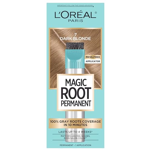 L’Oréal Paris Magic Root Kit de Coloración Permanente para Raíces, 7 Rubio Oscuro, Cobertura 100% de Canas, 1 Unidad en 10 Minutos - imagen 1