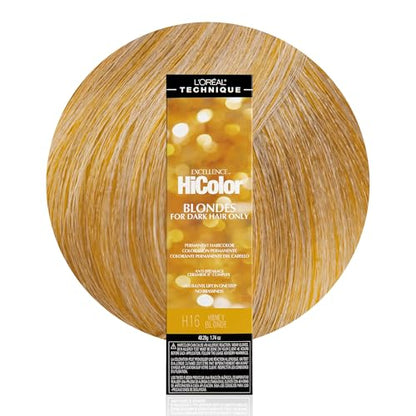 L'Oréal Technique HiColor Marrones y Rubios Coloración Permanente para Cabello - Aclara Cabello Oscuro en un Paso, Sin Tonos Naranjas, Fórmula - imagen 1