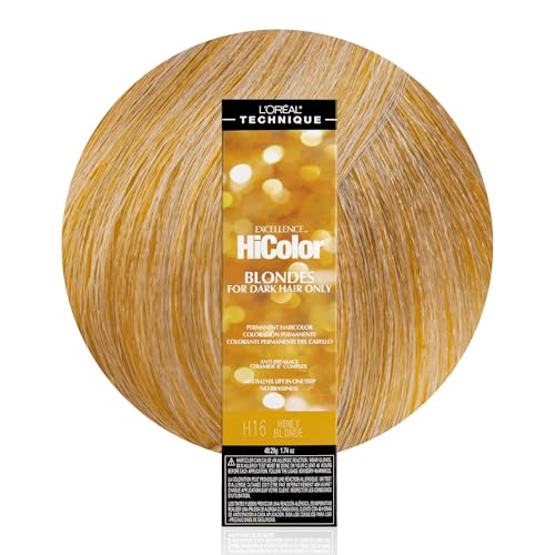 L'Oréal Technique HiColor Marrones y Rubios Coloración Permanente para Cabello - Aclara Cabello Oscuro en un Paso, Sin Tonos Naranjas, Fórmula - imagen 2