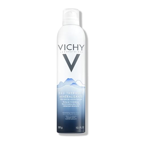 Agua Termal Mineralizante VICHY, Spray Facial Hidratante Rico en Minerales con Antioxidantes para Calmar y Proteger la Piel, 10.1 Fl Oz (Paquete de 1) - imagen 2